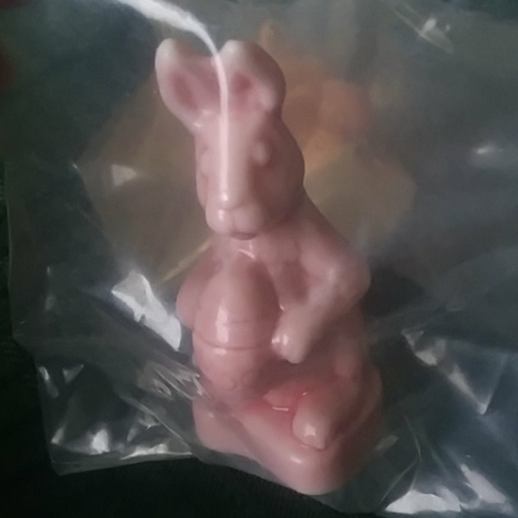 Red Rose tea bunny with egg